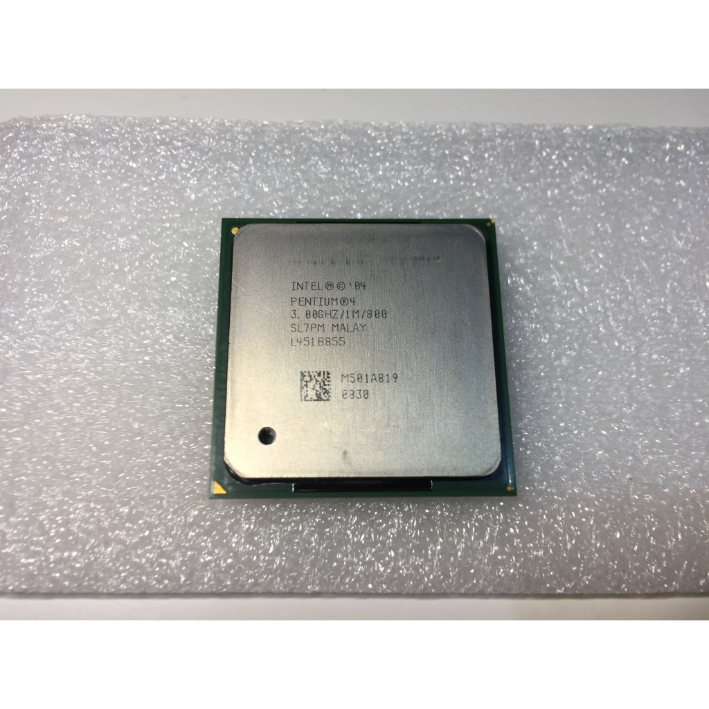 中古CPU Intel Pentium 4／3.0G／1M／800MHz／478腳位 / Socket LGA 775