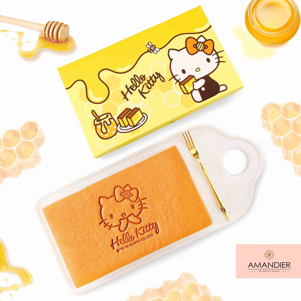【雅蒙蒂文創烘焙禮品】Hello Kitty 蜂蜜蛋糕禮盒