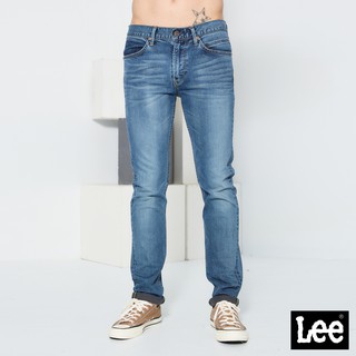 Lee 706 保暖低腰合身窄管牛仔褲 男 藍 Modern Magma LL170199X32