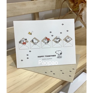 日本 Hallmark Snoopy 史努比 安迪 奧立佛 胡士托 多目的卡 萬用卡 卡片 謝卡 立體卡片 禮物卡 賀卡