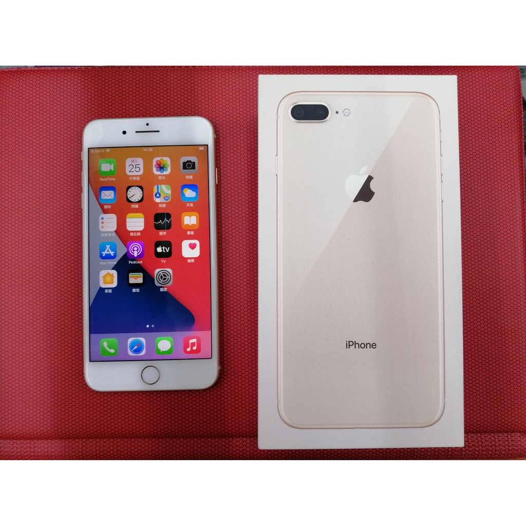Iphone 8 Plus 64g 金色無傷漂亮中古二手福利機home鍵5 5吋螢幕追劇玩遊戲必備 蝦皮購物