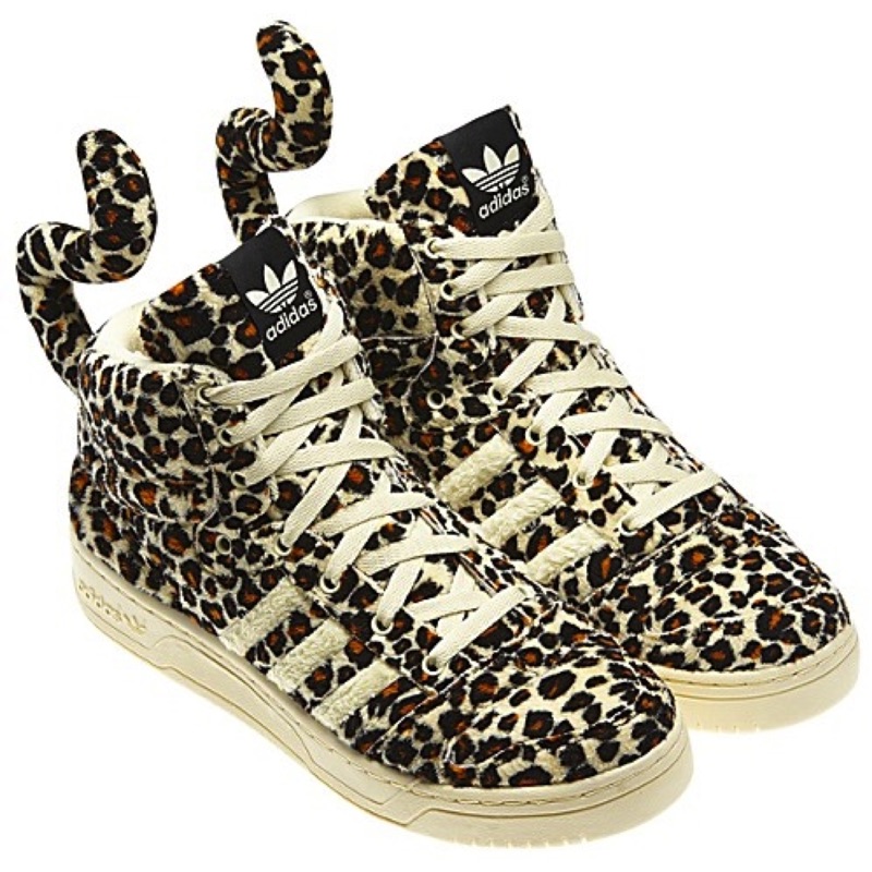 Adidas Jeremy Scott 豹紋球鞋（二手）