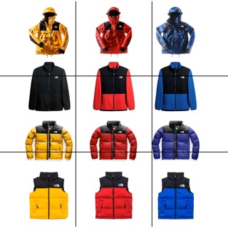 The north face icon限量款羽絨外套藍色
