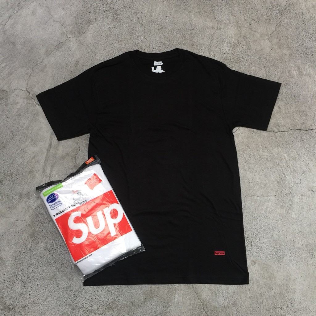 supreme x hanes tee