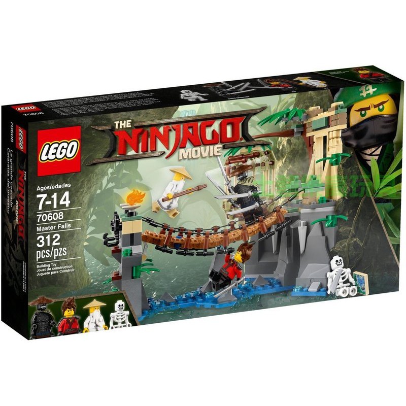 [任三件再折200!] LEGO 樂高 NINJAGO 旋風忍者 70608 忍者大師瀑布