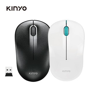 KINYO 無線滑鼠 辦公滑鼠 隨插即用 智慧省電 黑色 綠色 GKM-911廠商直送 現貨