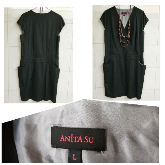 （出清）Anita Su 黑色洋裝-L❤️更多好商品進賣場