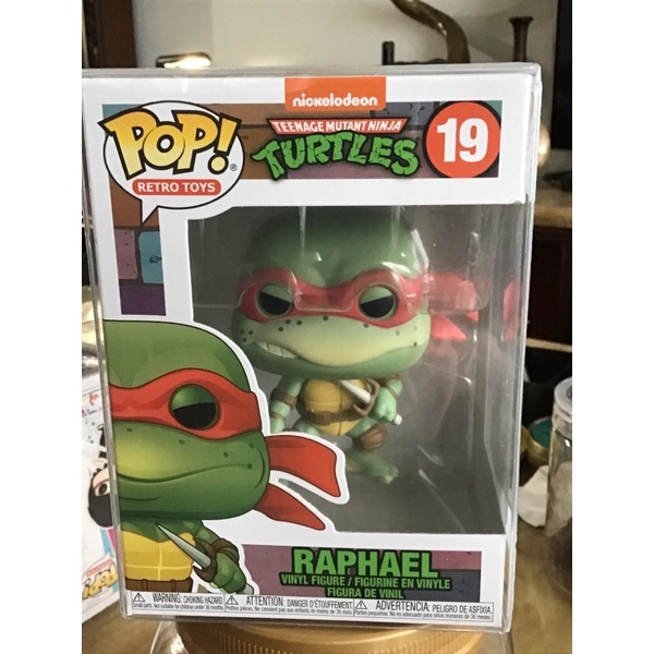 在台正版現貨(含外硬盒) FUNKO POP 忍者龜 NINJA TURTLES RAFAEL