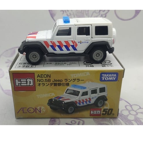(現貨）Tomica 多美 Aeon 58 Jeep 警察吉普