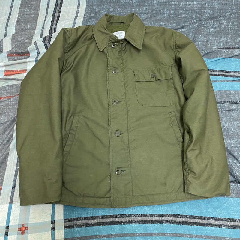 USN A-2 A2 deck jacket 美軍 公發 甲板 外套 夾克