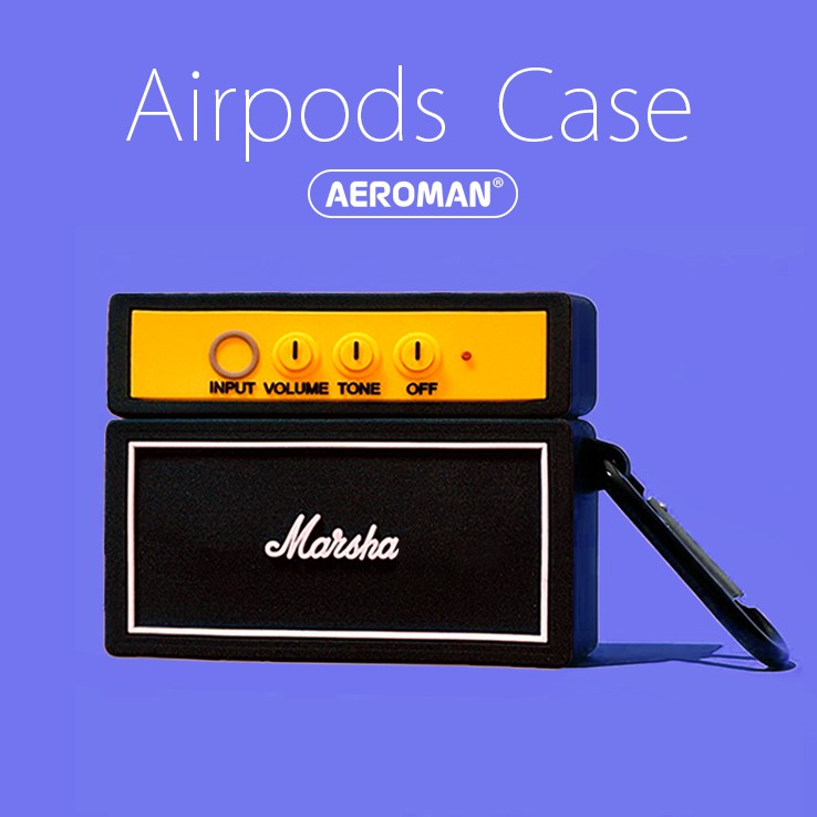 airpods 保護套 pro Marshall 馬修 馬歇爾 無訊號 復古 音響 喇叭 個性