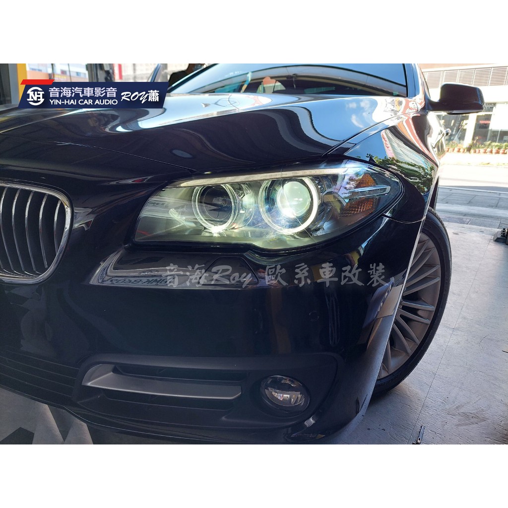 BMW F10 F11 小改款LCI原廠HID光圈魚眼頭燈組