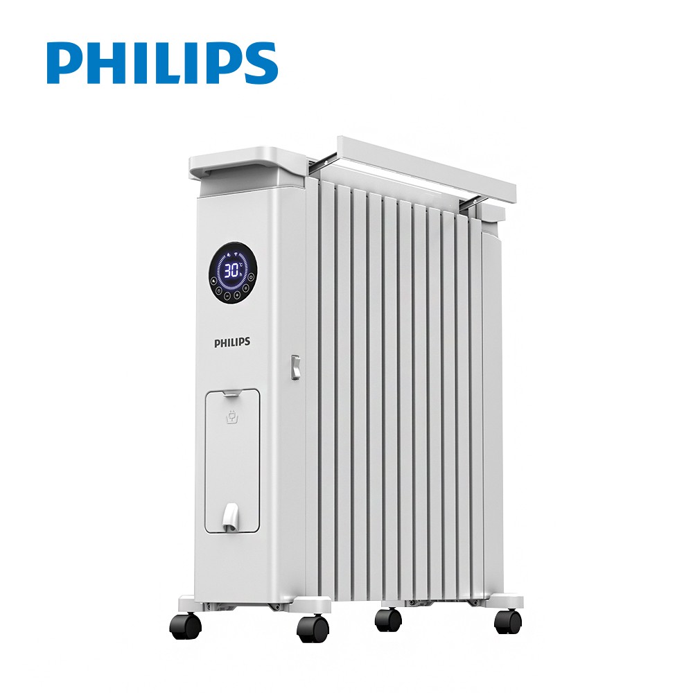 PHILIPS AHR3144YS 油燈葉片式取暖機(遙控) 12片寬葉片電暖器觸摸面板童鎖設計 現貨 蝦皮直送