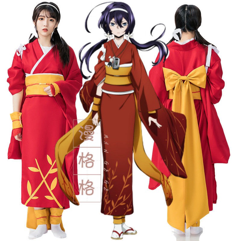 臺灣出貨泉鏡花cos服文豪野犬cosplay夜叉白雪武裝偵探和服動漫漫展套裝 蝦皮購物