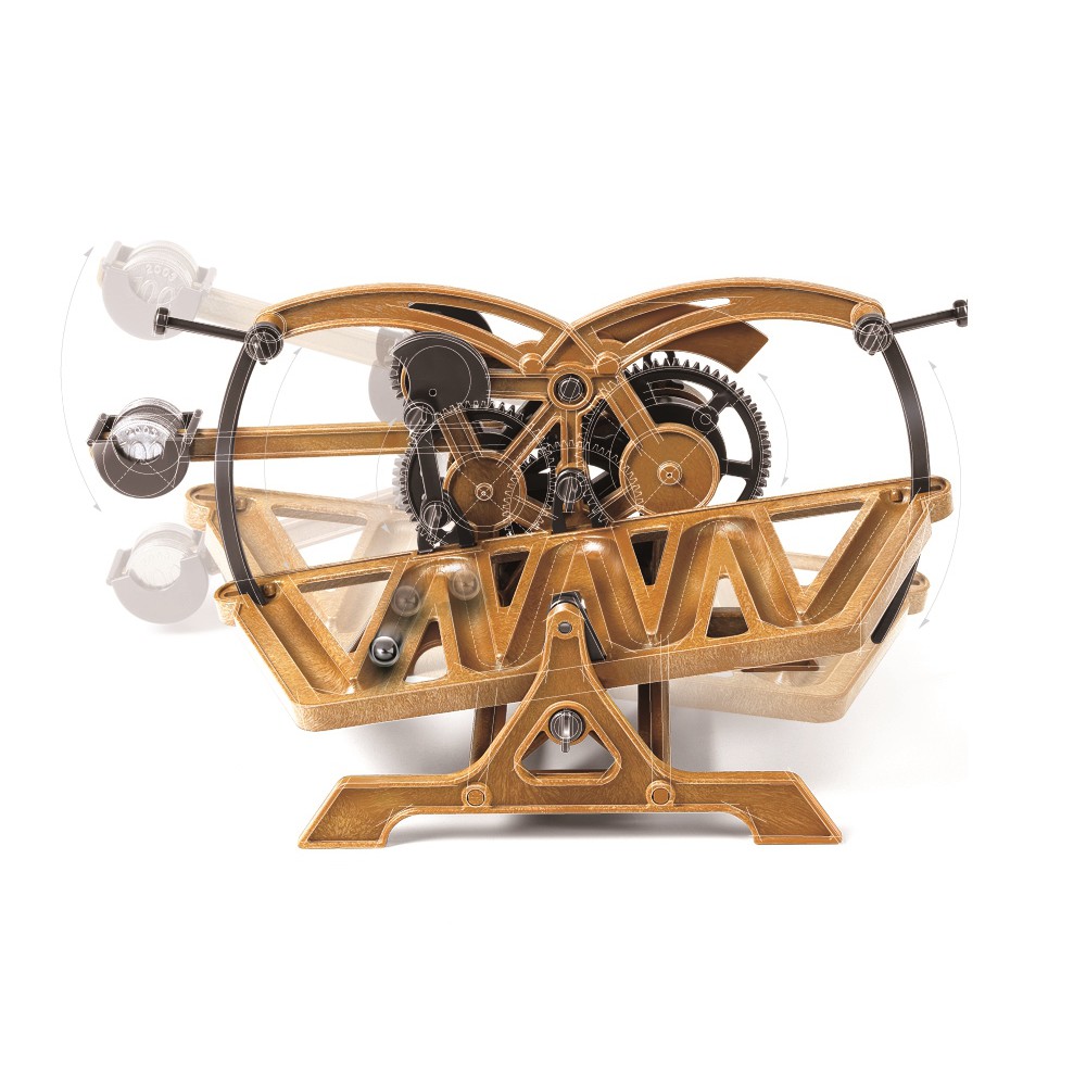 【W先生】Academy 愛德美 #12 達文西滾珠計時器 科學實驗 科學玩具 益智 教育 DIY 拼裝 自行組裝
