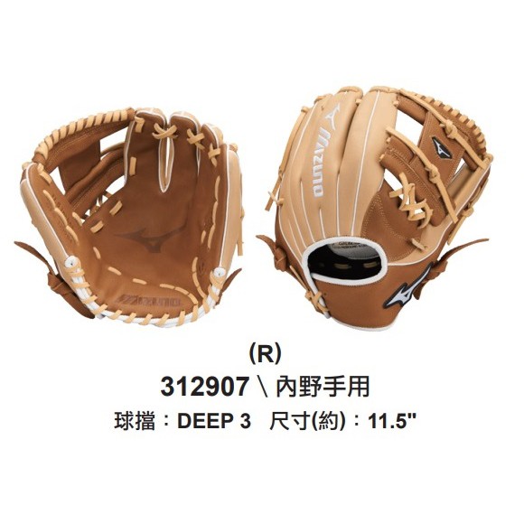 &lt;全台最便宜&gt; MIZUNO 美津濃 內野手套 棒球手套 壘球手套 工字球檔 牛皮手套 牛皮 手套 即戰型