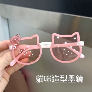 【Wow 童裝舖】女童 太陽眼鏡😎 貓咪 造型眼鏡 Hello Kitty 墨鏡 兒童墨鏡 兒童太陽眼鏡