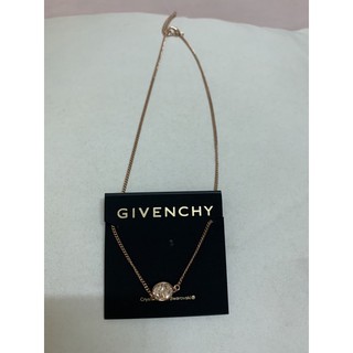 正品 現貨Givenchy 紀梵希 項鍊 水晶球項鍊 許願球項鍊 簡約單鑽項鍊