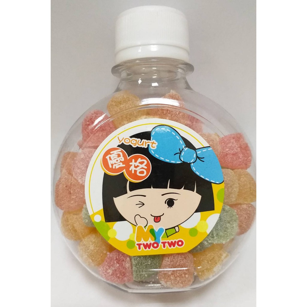 優格風味軟糖(乳酸鈣添加)