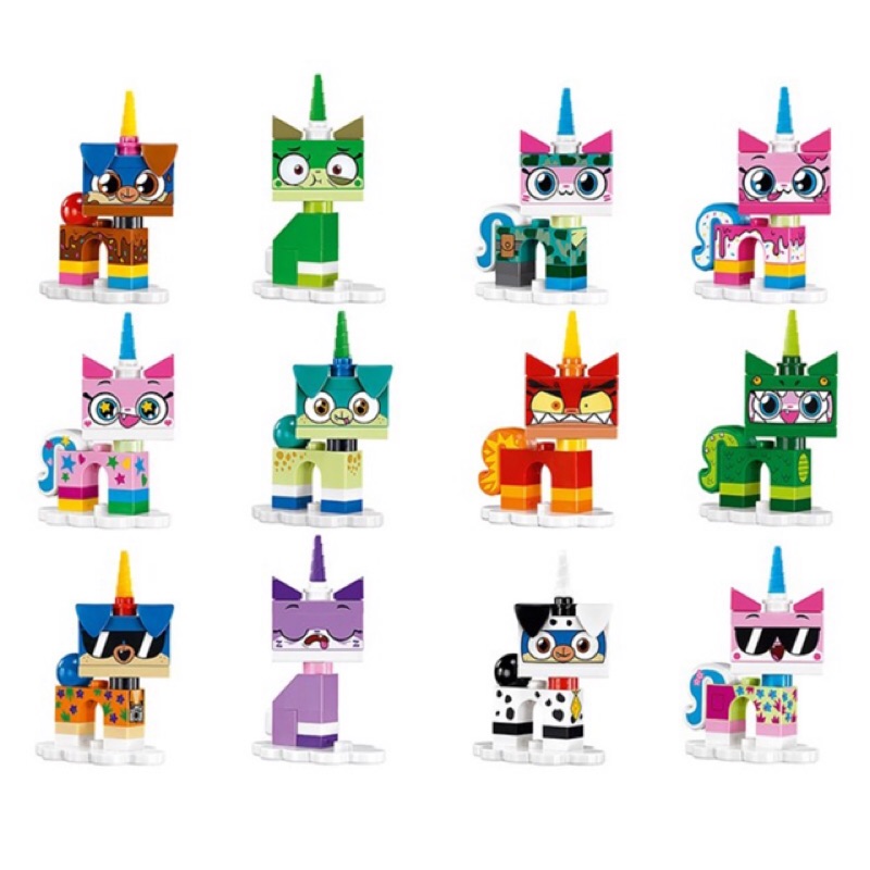 [BrickHouse] LEGO 樂高 41775 獨腳貓 貓偶包 Unikitty s1 12隻一套 剪袋確認