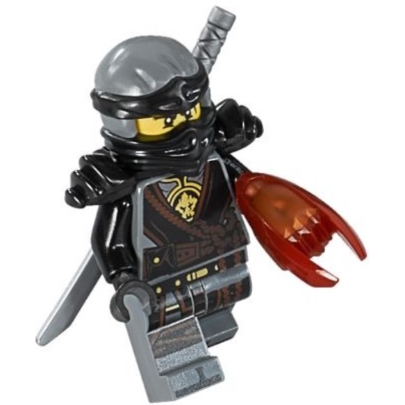 磚家 LEGO 樂高 人偶 忍者 NINJAGO 70623 Cole 黑忍者 含武器 頭盔 njo280