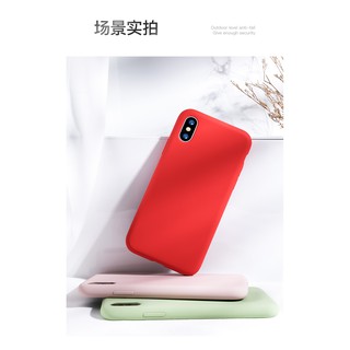 矽膠保護殼【 現貨 】液態矽膠殼 簡約素色 適用於IPhone 11 pro 防摔 耐髒 保護殼