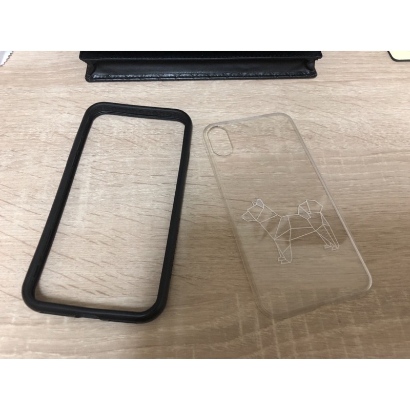 iPhone X/XS手機殼犀牛盾（二手）黑色