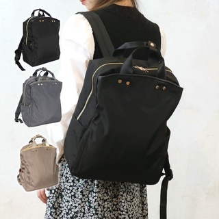 日本 後背包 多格收納 隔層 分類 背包 媽媽包 包包 polka polka 筆電 筆記型電腦 旅遊 上班 通勤 學生
