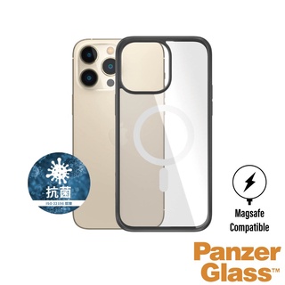PanzerGlass iPhone 14 Pro Max Plus耐衝擊磁吸強化輕薄漾玻透明防摔殼-支援MagSafe