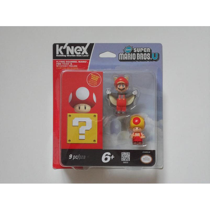 K'NEX KNEX 積木 SUPER MARIO BROS U 超級瑪莉歐 蘑菇人 瑪利兄弟