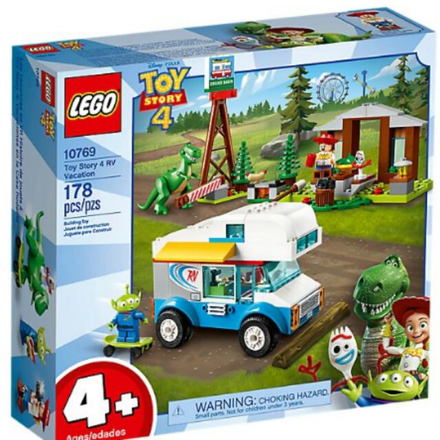 樂高 LEGO 10769 RV Vacation Toy story 4系列 抱抱龍 露營車