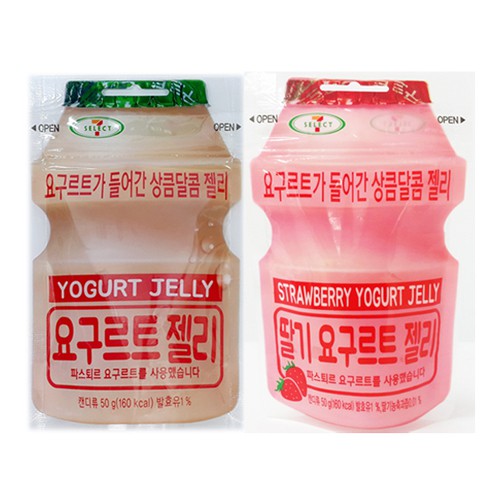韓國 優格/多多軟糖(50g) 原味／草莓【小三美日】韓國7-11限定 D336432