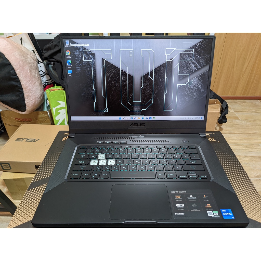 ASUS TUF Dash F15 FX516PM i5-11300H/RTX3060/16GB  (華碩電競筆電