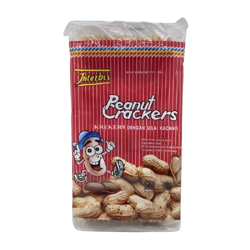 SK MART-【INTERBIS】花生夾心餅乾 Peanut Crackers 330g