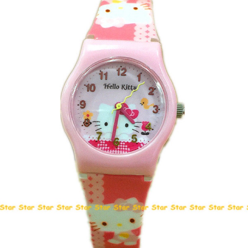 ＊星光鐘錶＊ Hello Kitty手錶 三麗鷗正版授權【凱蒂貓俏麗手錶】(粉紅) HK258