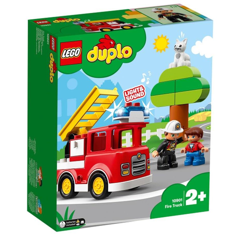 【積木樂園】樂高 LEGO 10901 Duplo系列 消防車