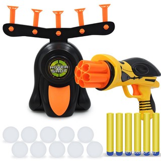 電動懸浮飛球標靶 軟彈射擊 3334D(附電池)/一盒入 軟彈射擊玩具槍 打靶搶玩具 射擊親子互動 浮球射擊