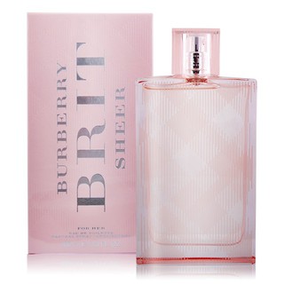 LM立敏【BURBERRY】BRIT SHEER 粉紅風格女性淡香水 30ml/100ml 現貨供應中