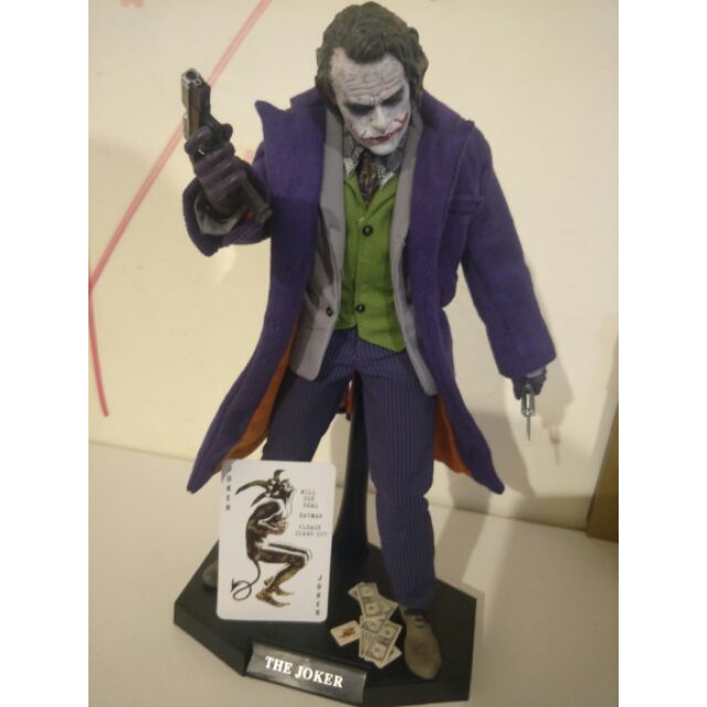 小廠 1/6 黑暗騎士蝙蝠俠 小丑 商品如圖 cp值高 外型極像不用上萬 經典收藏 非 hot toys dx11