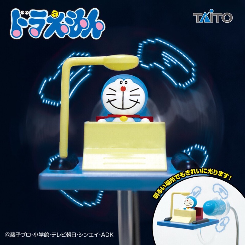 瘋狗本舖 現貨 日本正版景品小叮噹哆啦a夢led風扇時光機usb Doraemon 扇風機 蝦皮購物