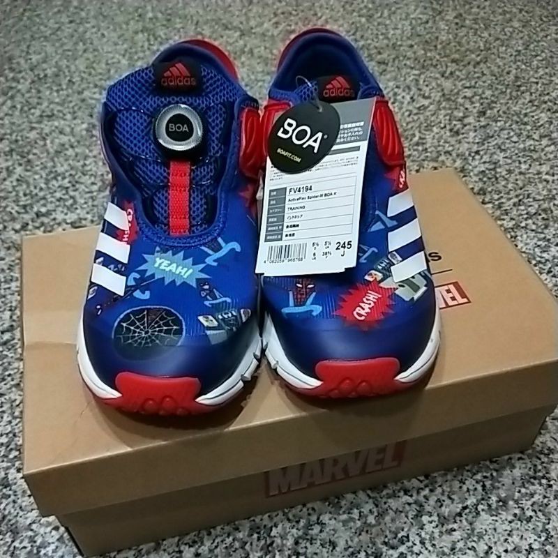 全新正品adidas marvel大童鞋