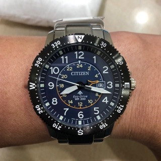 星辰錶 citizen promaster 四針計時光動能