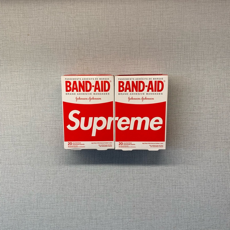 《現貨》Supreme X BAND-AID Brand Adhesive Bandages