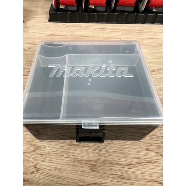 花電 全新 MAKITA 牧田 小型工具盒  雙層透明零件盒 824781-0