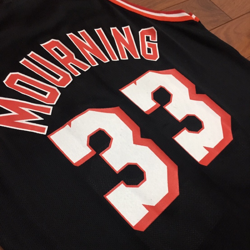 NBA Jersey Champion 熱火隊 Miami Heat  Alonzo Mourning44 球衣