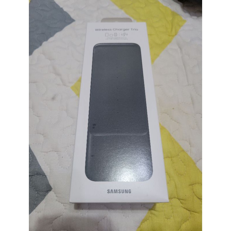 Samsung 三星 三合一無線閃充充電板 全新未拆 EP-P6300 黑色