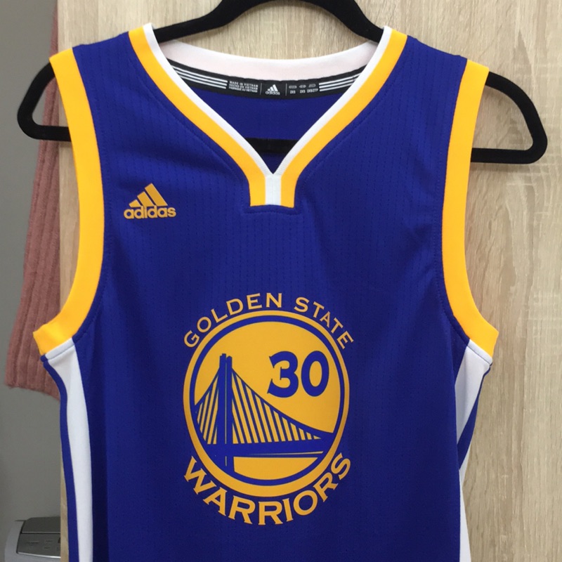 全新adidas 球衣Warriors Curry 青年版L | 蝦皮購物