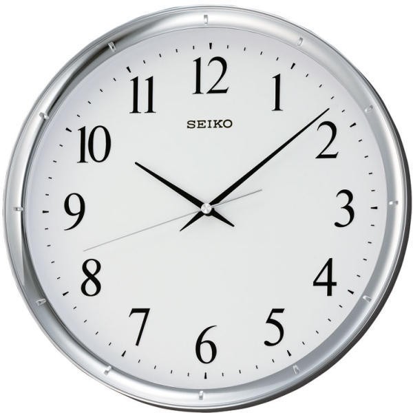 【SEIKO】日本 精工 SEIKO 簡約典雅 掛鐘 時鐘 QXA417S QXA417 銀 (滑動秒針) (SK049
