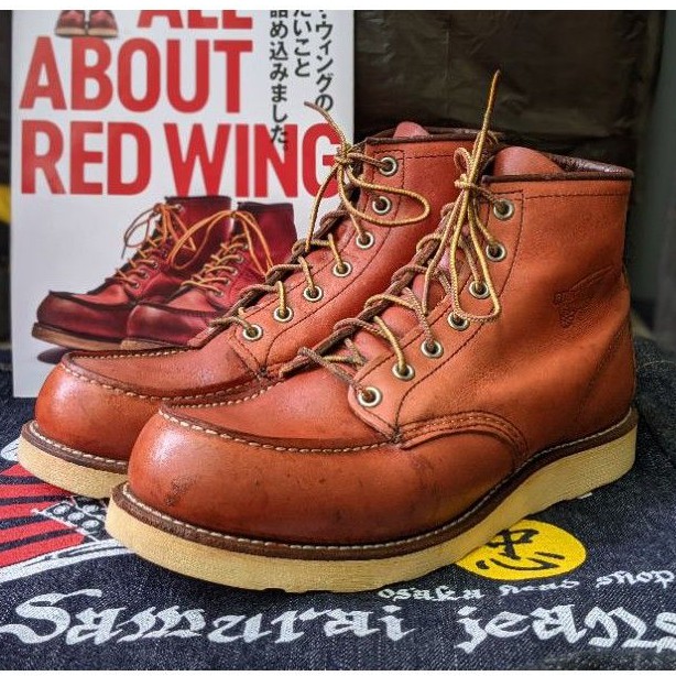 Red wing 8875 磚紅色 方頭靴 木村拓哉款