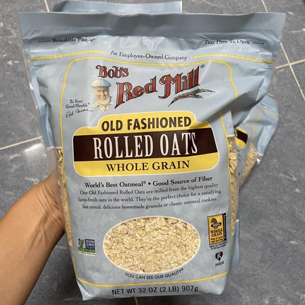 大包🌾Bob’s red mill鮑伯紅磨坊 傳統燕麥片Old Fashioned Rolled Oats 隔夜燕麥粥